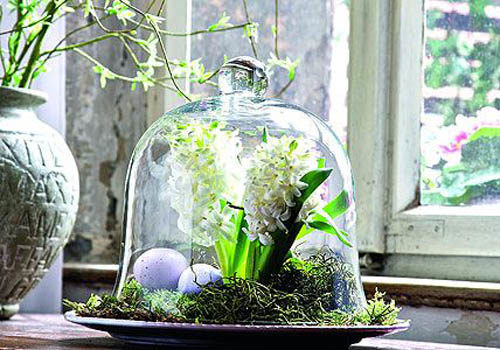 45 tavaszi húsvéti dekorációs ötlet üvegharang3