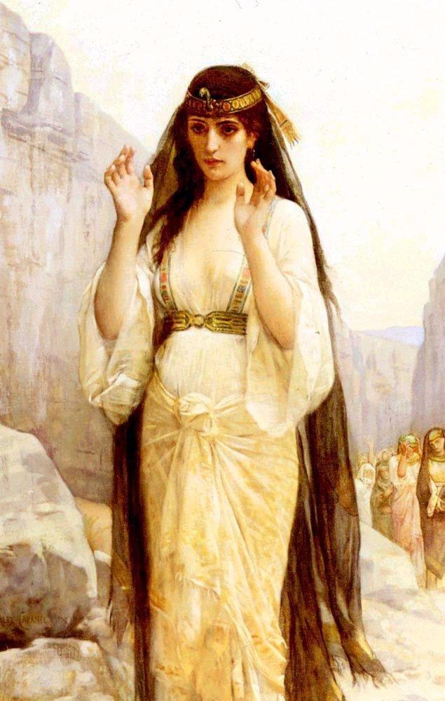Alexandre Cabanel The Daughter of Jephthah 1879 Oil on canvas
