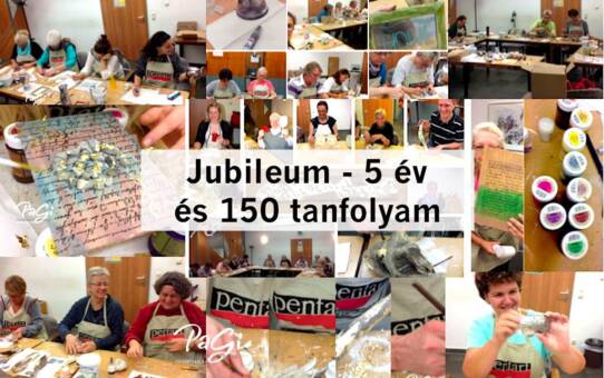 Jubileum - 5 év és 150 tanfolyam