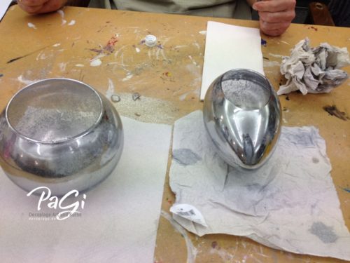 DIY Antiqued Mercury Mirror Glass – Fotos vom Kurs 21. 02. 201832