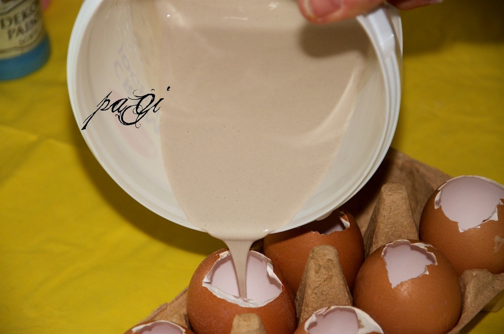 Vintage tojások a Decor Clay-el