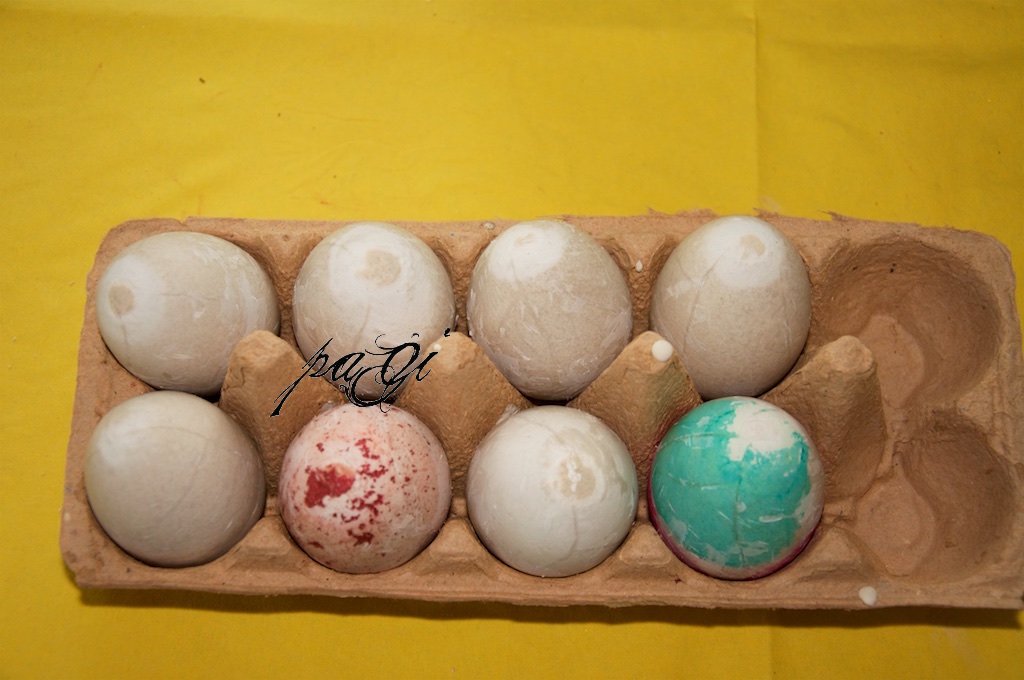 Vintage tojások a Decor Clay-el