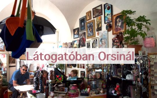 Látogatóban Orsinál -  Hobbykünstler Shop 2017