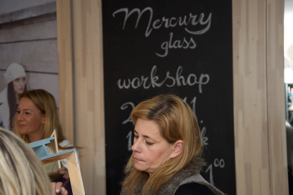 Mercury Mirror Glass workshop a Szerintem Fashion-nál